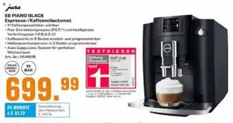 Saturn Jura Kaffeevollautomat Piano Black | E6 Angebot