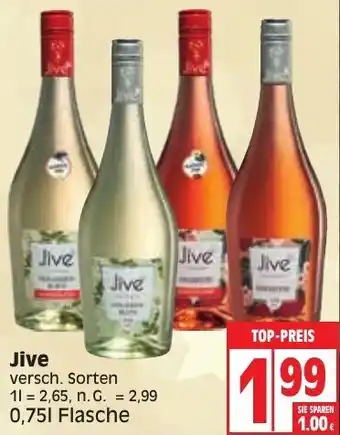 Edeka Jive 0,75 L Flasche Angebot