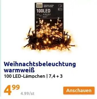 Action Kema Keur Weihnachtsbeleuchtung warmweiss Angebot