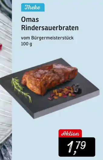 KONSUM Omas Rindersauerbraten 100 g Angebot