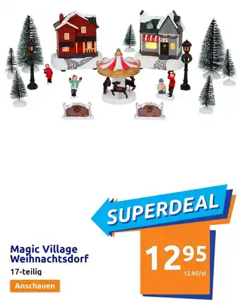 Action Magic Village Weihnachtsdorf Angebot