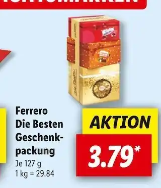 Lidl Ferrero pralinen Angebot