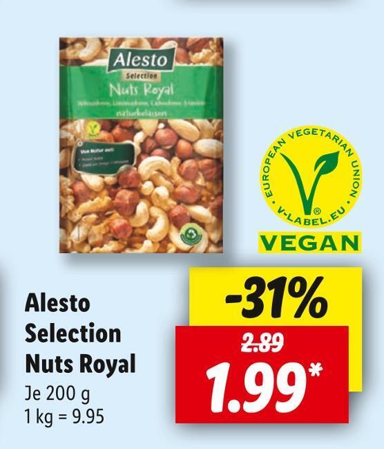 Alesto selection nuts royal Angebot bei Lidl