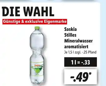 Lidl Saskia stilles mineralwasser aromatisiert Angebot