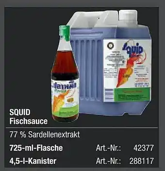 METRO Squid Fischsauce Angebot