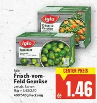 Edeka Frisch vom Feld Gemüse Angebot