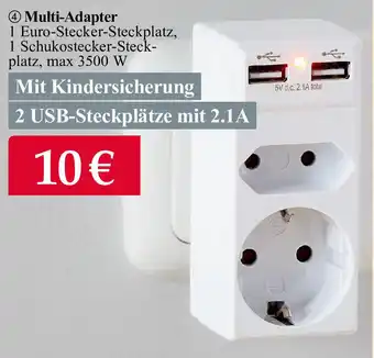 Woolworth Multi Adapter Angebot