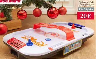 Woolworth Airhockey Spiel Angebot