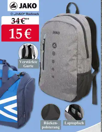 Woolworth Jako Rucksack Angebot