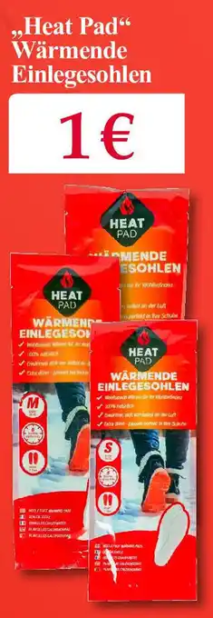 Woolworth Heat Pad Wärmende Einlegesohlen Angebot