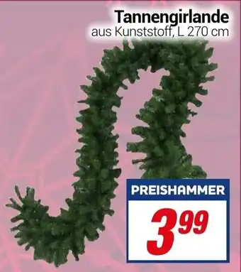 CENTERSHOP Tannengirlande Angebot