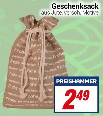 CENTERSHOP Geschenksack Angebot