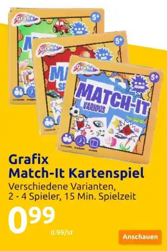 Action Grafix Match-It Kartenspiel Angebot