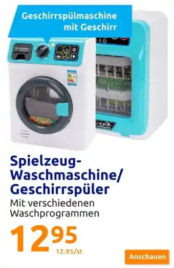 Action Spielzeug Waschmaschine/Geschirrspüler Angebot