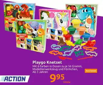 Action Playgo Knetset Angebot