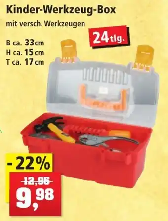 Thomas Philipps Kinder Werkzeug Box 24tlg. Angebot