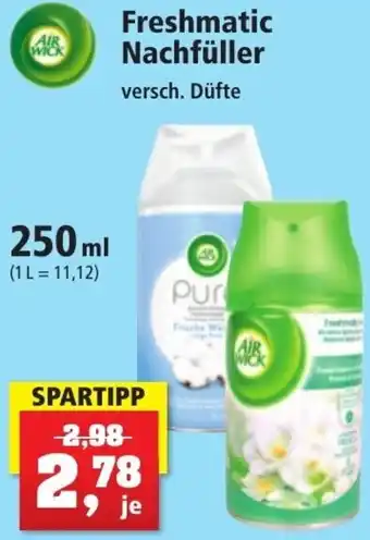 Thomas Philipps Air Wick Freshmatic Nachfüller 250 ml Angebot