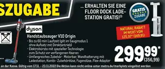 METRO Dyson Handstaubsauger V10 Origin Angebot