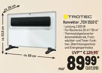 METRO Trotec Konvektor ,,TCH 1510 E" Angebot