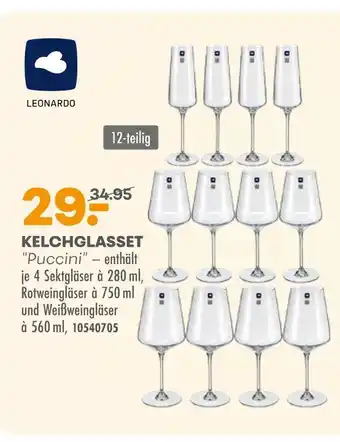 Möbel Kraft Leonardo kelchglasset "puccini" Angebot