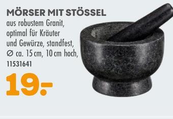 Möbel Kraft Meisterkoch mörser mit stössel Angebot