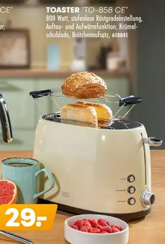 Möbel Kraft Khg toaster "to-858 ce" Angebot