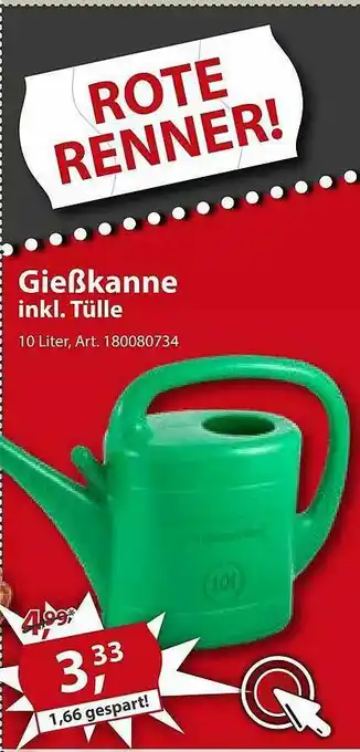 Sonderpreis Baumarkt Gießkanne Angebot