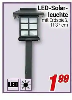 CENTERSHOP Led-solar Leuchte Angebot