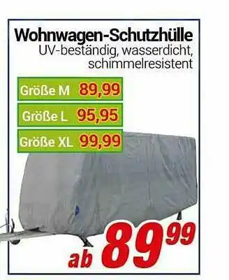 CENTERSHOP Wohnwagen-schutzhülle Angebot