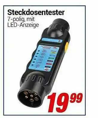 CENTERSHOP Steckdosentester Angebot