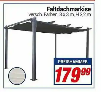 CENTERSHOP Faltdachmarkise Angebot