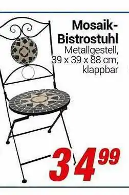 CENTERSHOP Mosaik Bistrostuhl Angebot