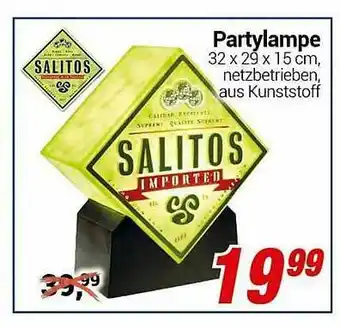 CENTERSHOP Salitos Partylampe Angebot