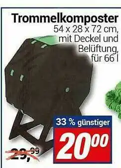 CENTERSHOP Trommelkomposter Angebot