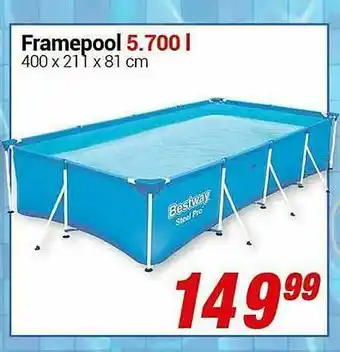 CENTERSHOP Framepool 5.700 L Angebot