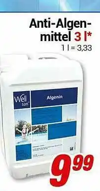 CENTERSHOP Anti-algenmittel 3 L Angebot