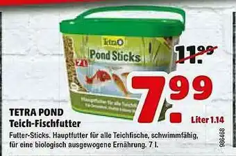 Hagebau Tetra Pond Teich-fischfutter Angebot