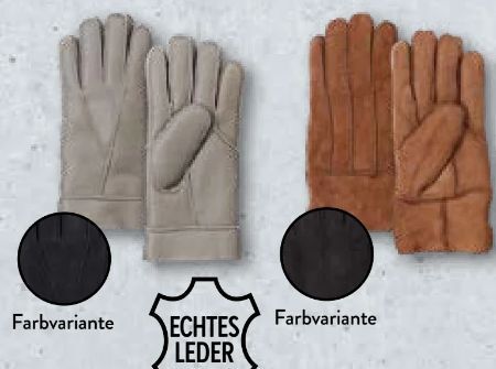 Damen lammfell-handschuhe Angebot bei Aldi Nord