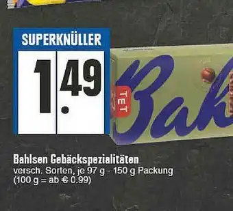 E-Center Bahlsen Gebäckspezialitäten Angebot