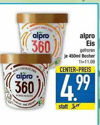 E-Center Alpro Eis Angebot