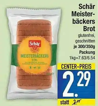 E-Center Schär Meisterbäcker Brot Angebot