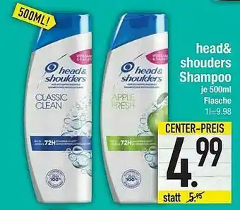 E-Center Head & Shoulders Shampoo Angebot