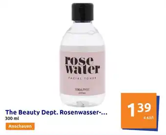 Action The Beauty Dept. Rosenwasser 300ml Angebot