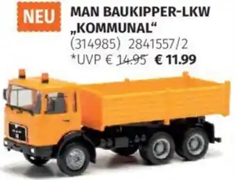 Müller Herpa Man Baukipper LKW Kommunal Angebot