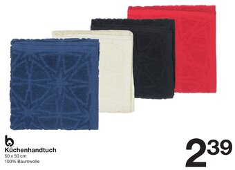 Zeeman Küchenhandtuch 50 x 50 cm Angebot