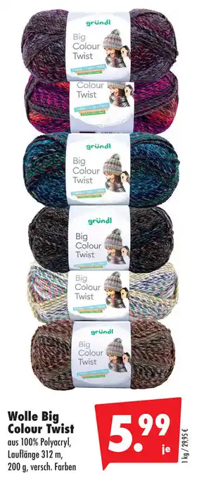 Mäc Geiz Wolle Big Colour Twist Angebot