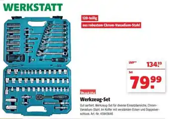 Hagebau Makita Werkzeug Set Angebot