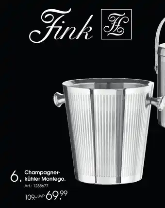 Zurbrüggen Fink champagnerkühler montego. Angebot