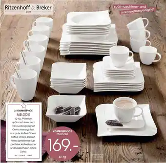 Zurbrüggen Ritzenhoff & breker kombiservice melodie Angebot