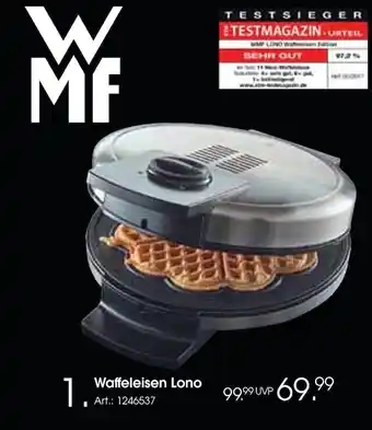 Zurbrüggen Wmf waffeleisen lono Angebot